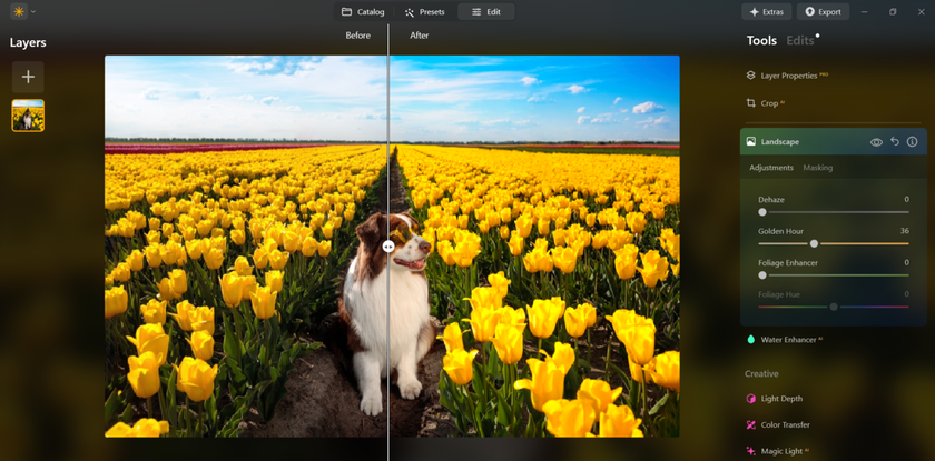 Landscape/Golden Hour Tool in Luminar Neo | Skylum Blog