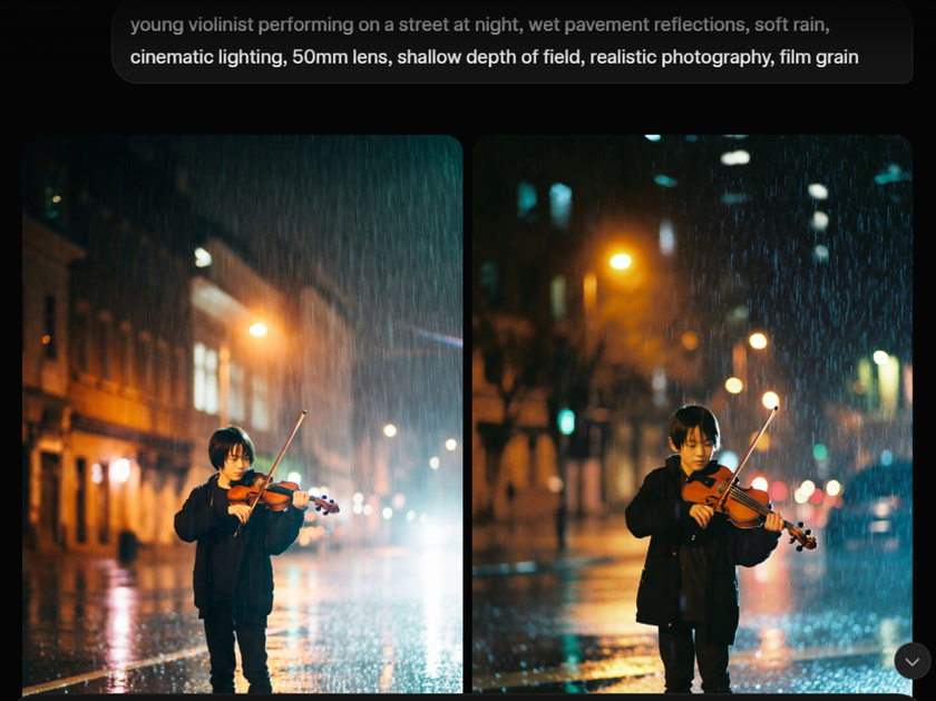 Prompt for creating a photo of a little violinist | Skylum Blog