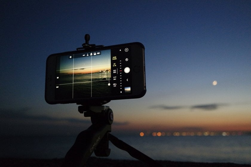 Configurações para fotografar o céu noturno no iPhone