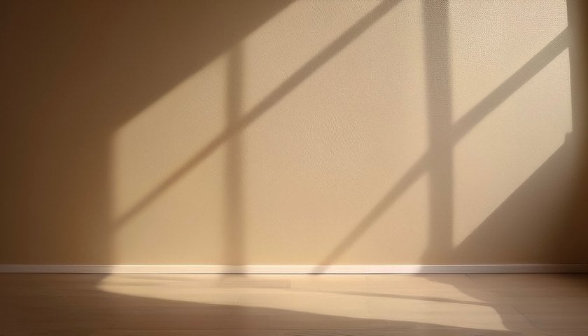 Shadow from the window on the wall | Skylum Blog