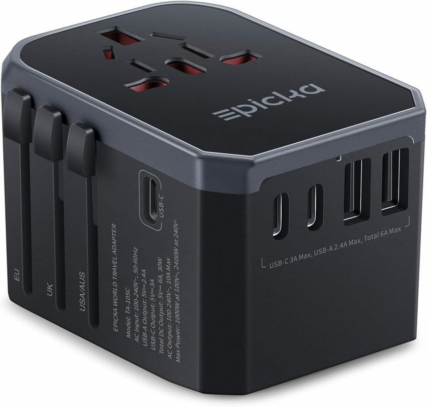 EPICKA Universal Travel Adapter | Skylum Blog