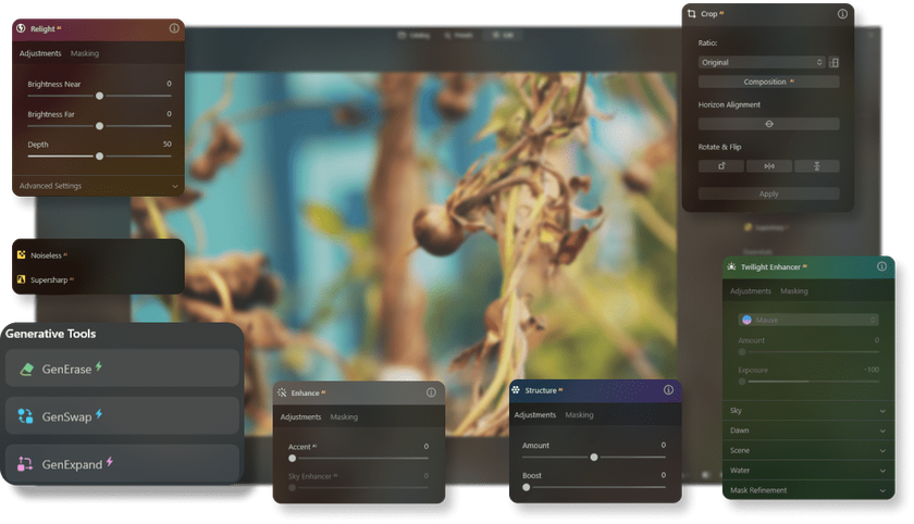 Il miglior software di editing fotografico gratuito per Mac: Recensione 2025 | Skylum Blog(4)