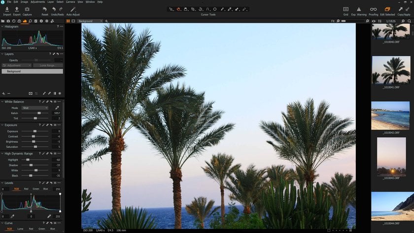 Il miglior software di editing fotografico gratuito per Mac: Recensione 2025 | Skylum Blog(12)