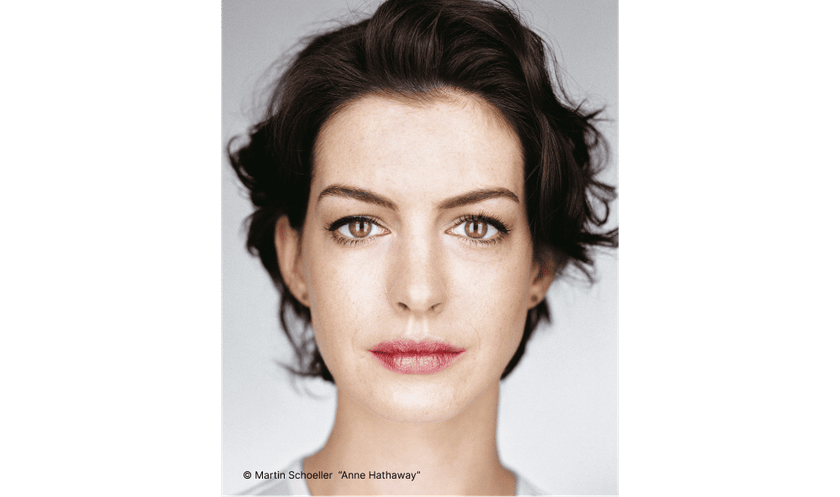 High-Contrast Photo of Anne Hathaway by Martin Schoeller | Skylum Blog