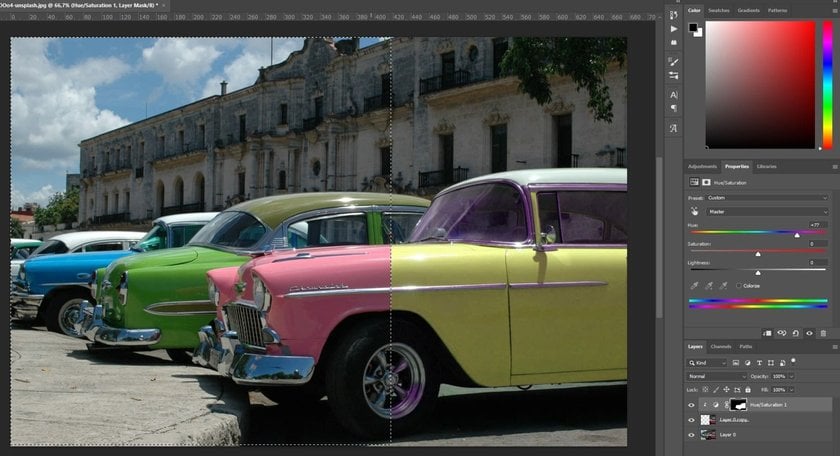 Step-by-Step Guide for Changing Colors in Photoshop | Skylum Blog