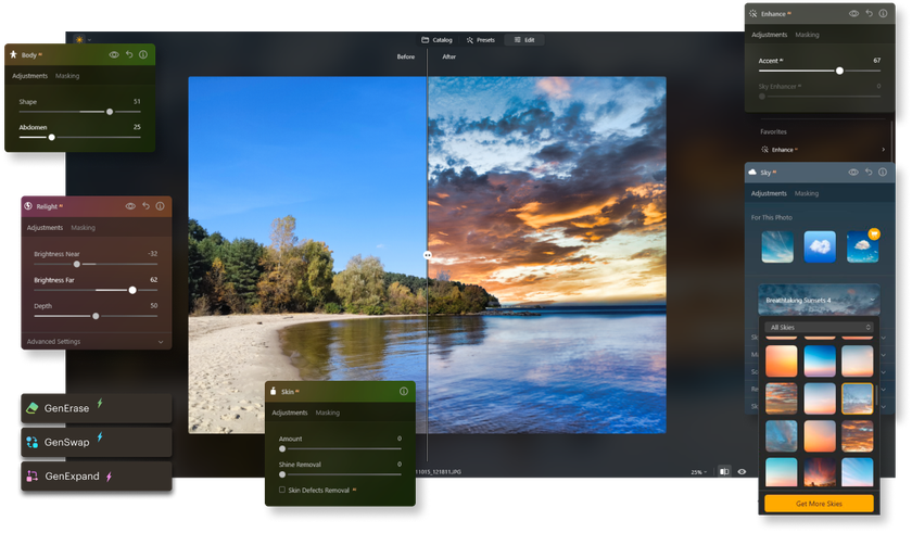 Example of Editing in Luminar Neo | Skylum Blog