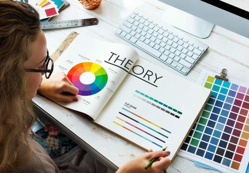 Girl Studying Color Theory | Skylum Blog