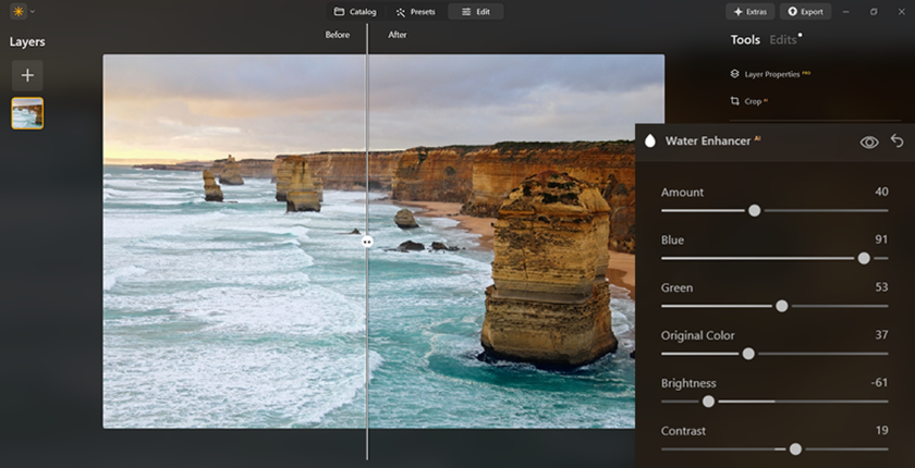 Water Enhancer in Luminar Neo | Skylum Blog