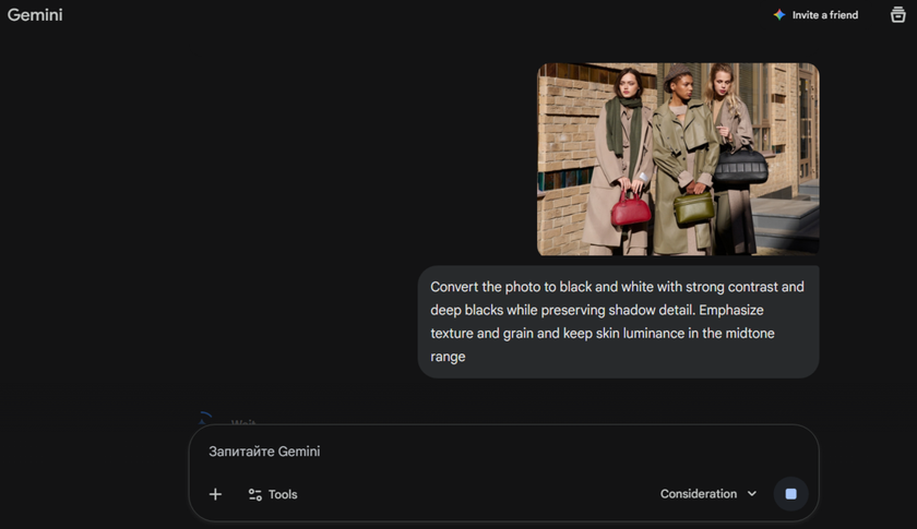 Black-and-White Artistic Conversion in Gemini | Skylum Blog