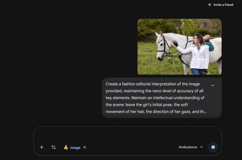Editing photos using Prompt in Nano Banana | Skylum Blog
