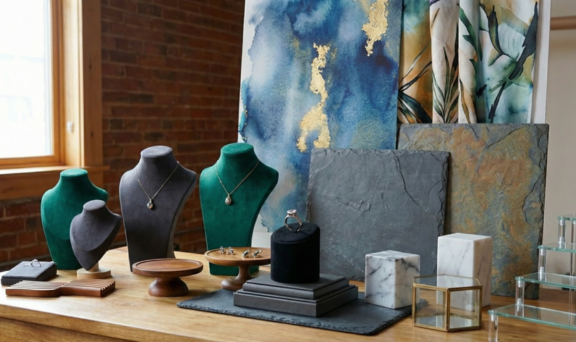 Jewelry photo backdrops and stands | Skylum Blog