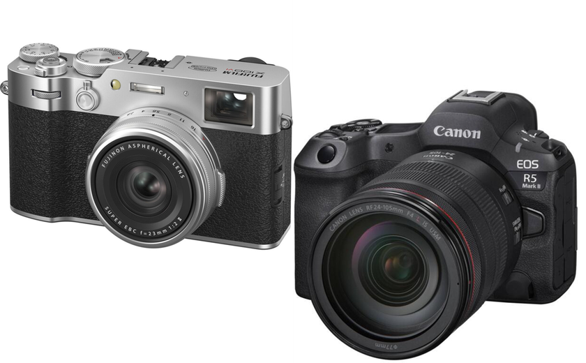Fujifilm X100VI and Canon EOS R5 | Skylum Blog