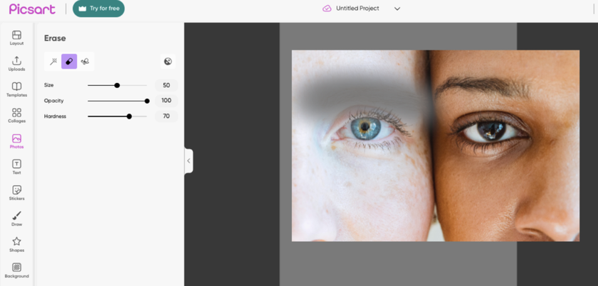 Picsart workspace | Skylum Blog
