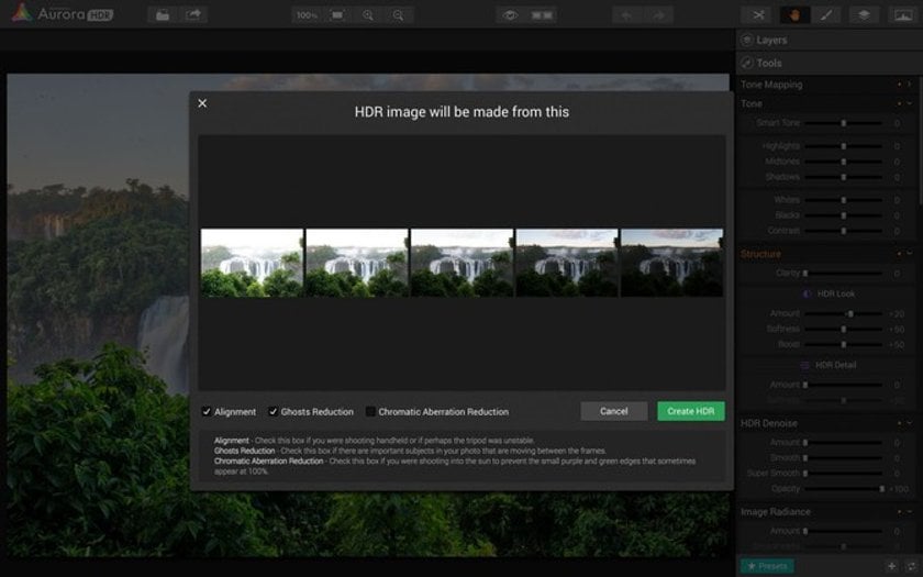 3 Minuten Schnellstart für Aurora HDR für Mac Image2