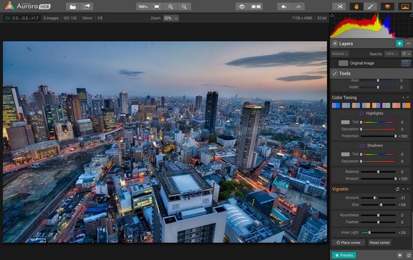 3 Minuten Schnellstart für Aurora HDR für Mac Image4