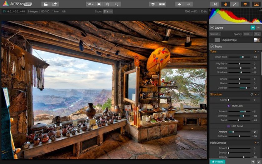 3 Minuten Schnellstart für Aurora HDR für Mac Image5