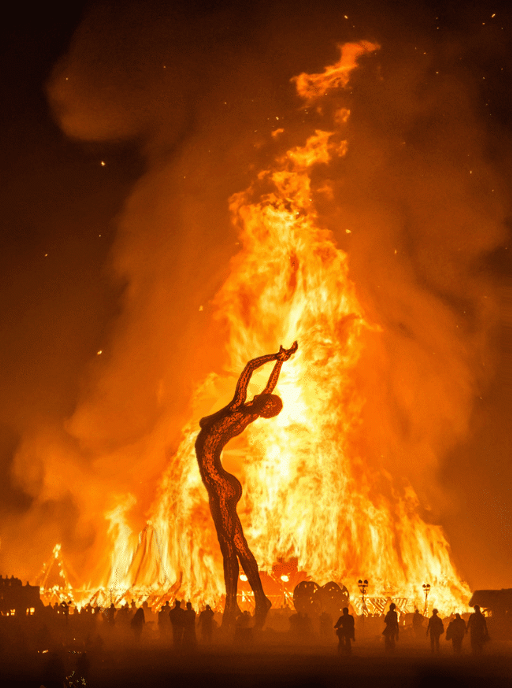 Want to see the Burning Man? Here are the photos from last years