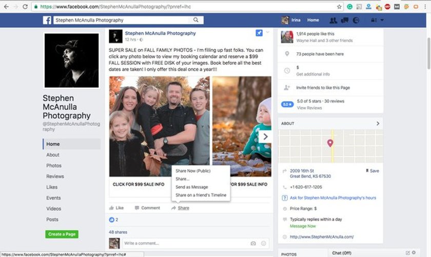 How to make people share and comment your Facebook photos Image4