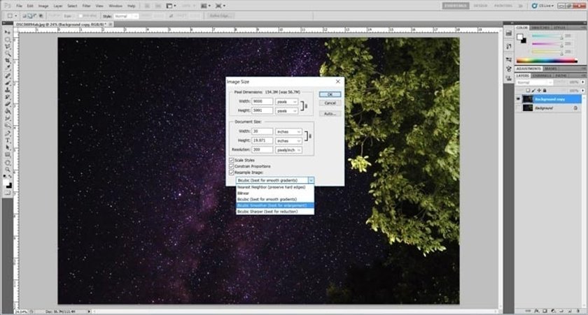 How to Resize an Image in Photoshop Image2