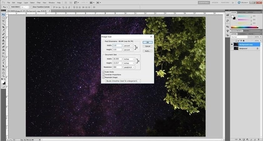 How to Resize an Image in Photoshop Image4