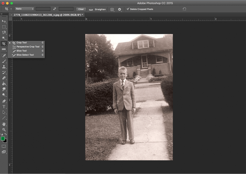 How to restore old photos in Photoshop