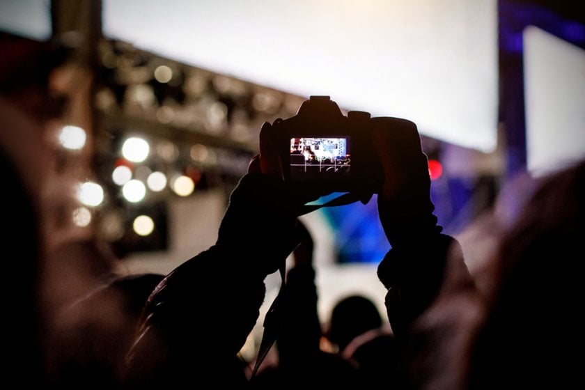 Photos from the concert in the evening | Skylum Blog