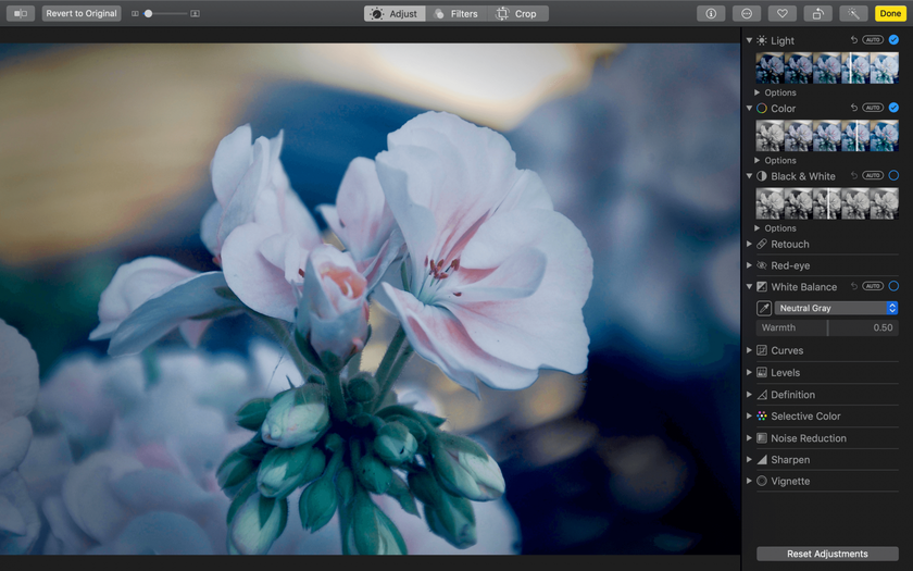 How to take a picture on macbook - Editing tools