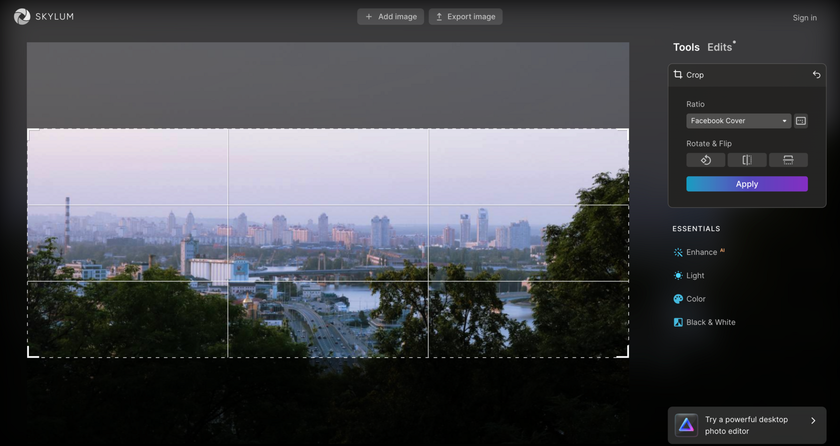 How to Resize Photos for Facebook Profile and Cover | Skylum Blog(2)