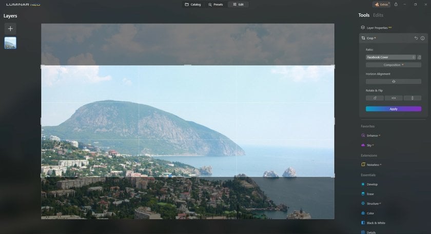 How to Resize Photos for Facebook Profile and Cover | Skylum Blog(2)