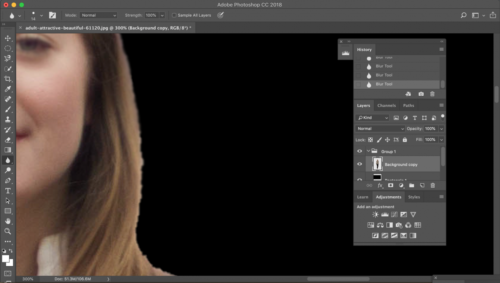 How to Smooth Edges & Lines from Cut Out in Photoshop 