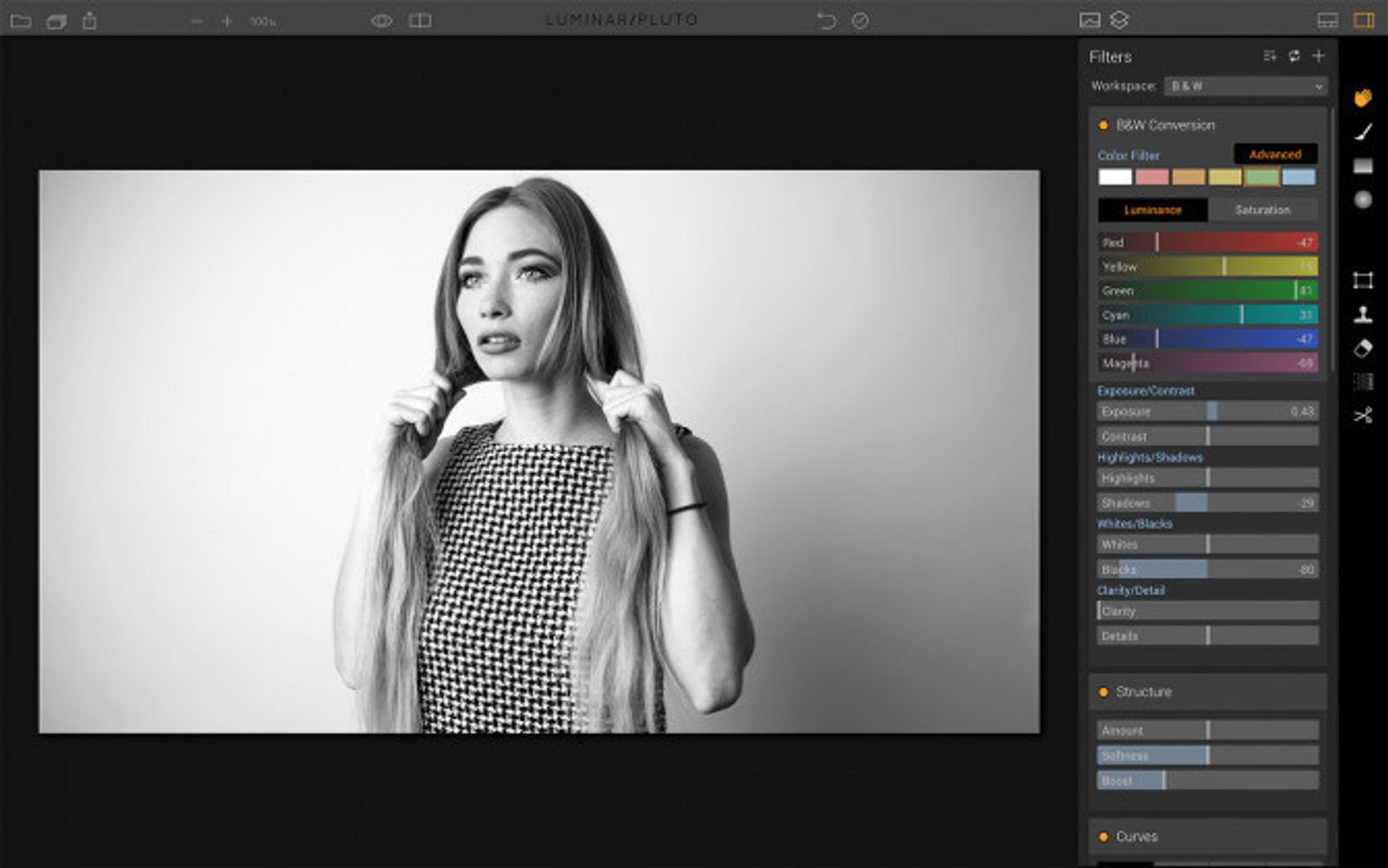Steps for editing better black and white portraits Skylum Blog