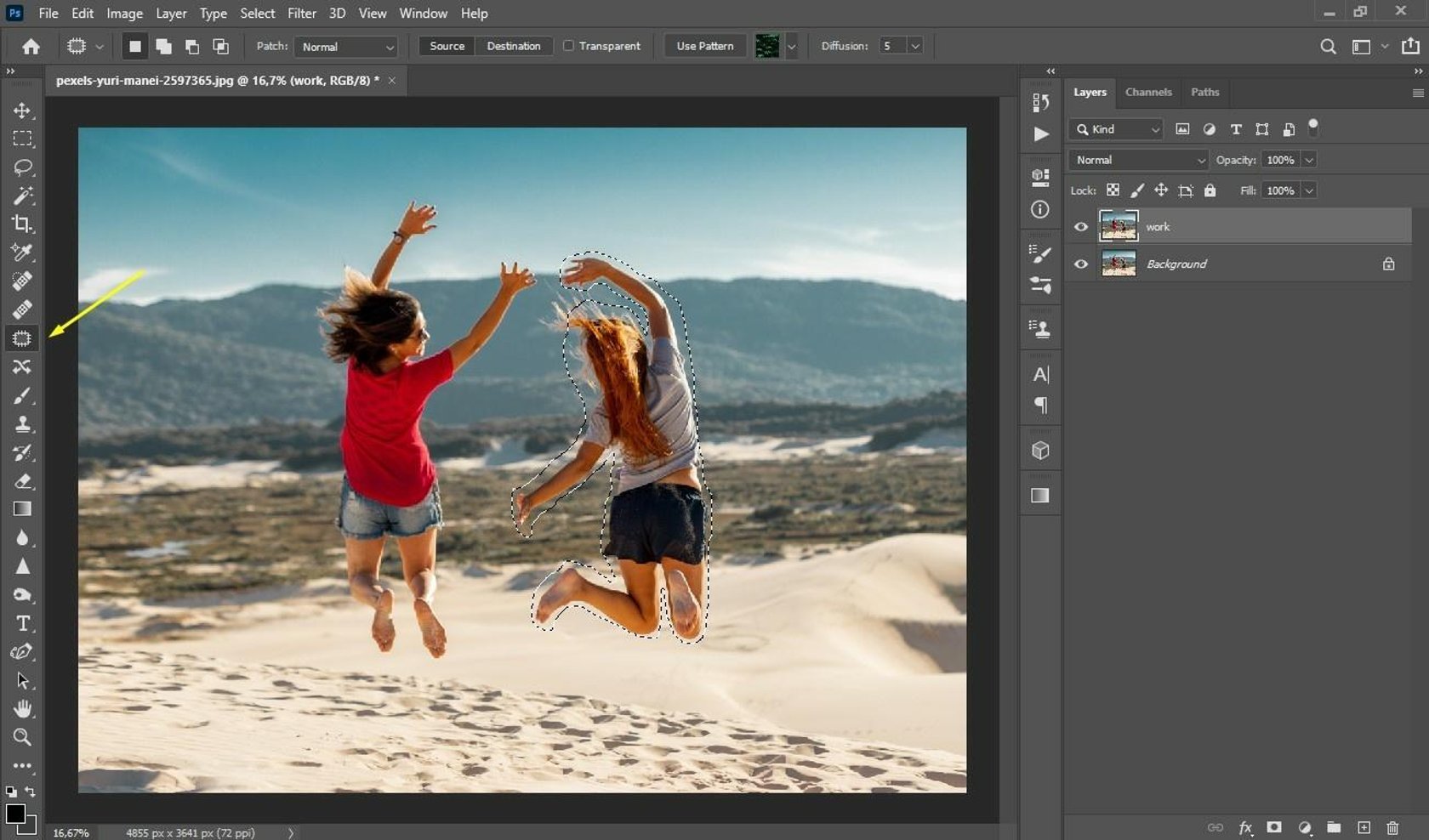 download content aware photoshop elements 11