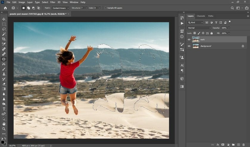 How To Use Content Aware Fill in Photoshop Image6