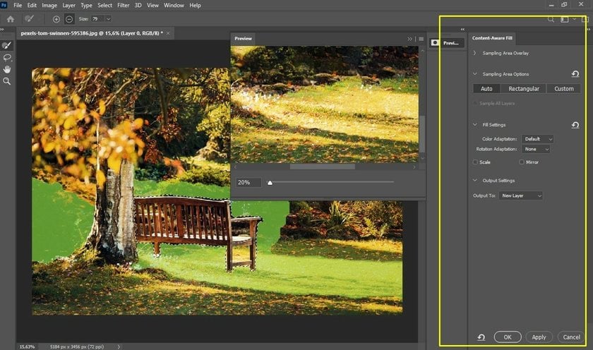How To Use Content Aware Fill in Photoshop Image20