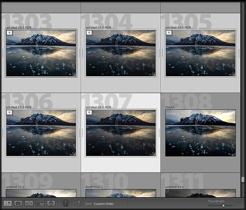 How to stack photos in Lightroom and Photoshop? Hack Physics Image5