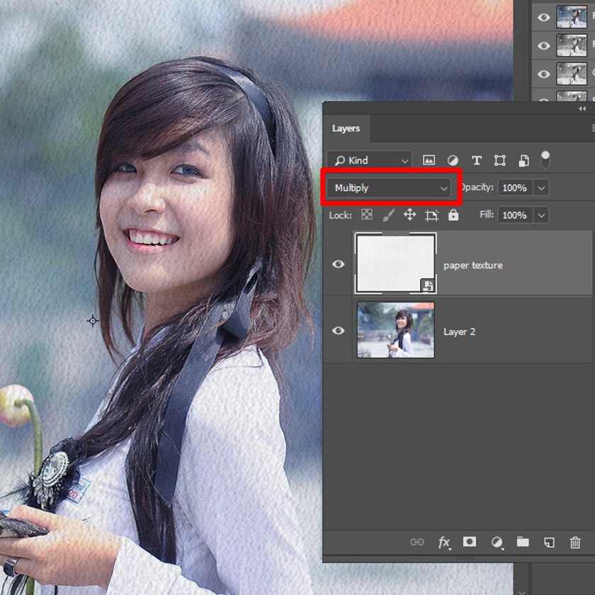 How to Create a Watercolor Effect in Photoshop Image3