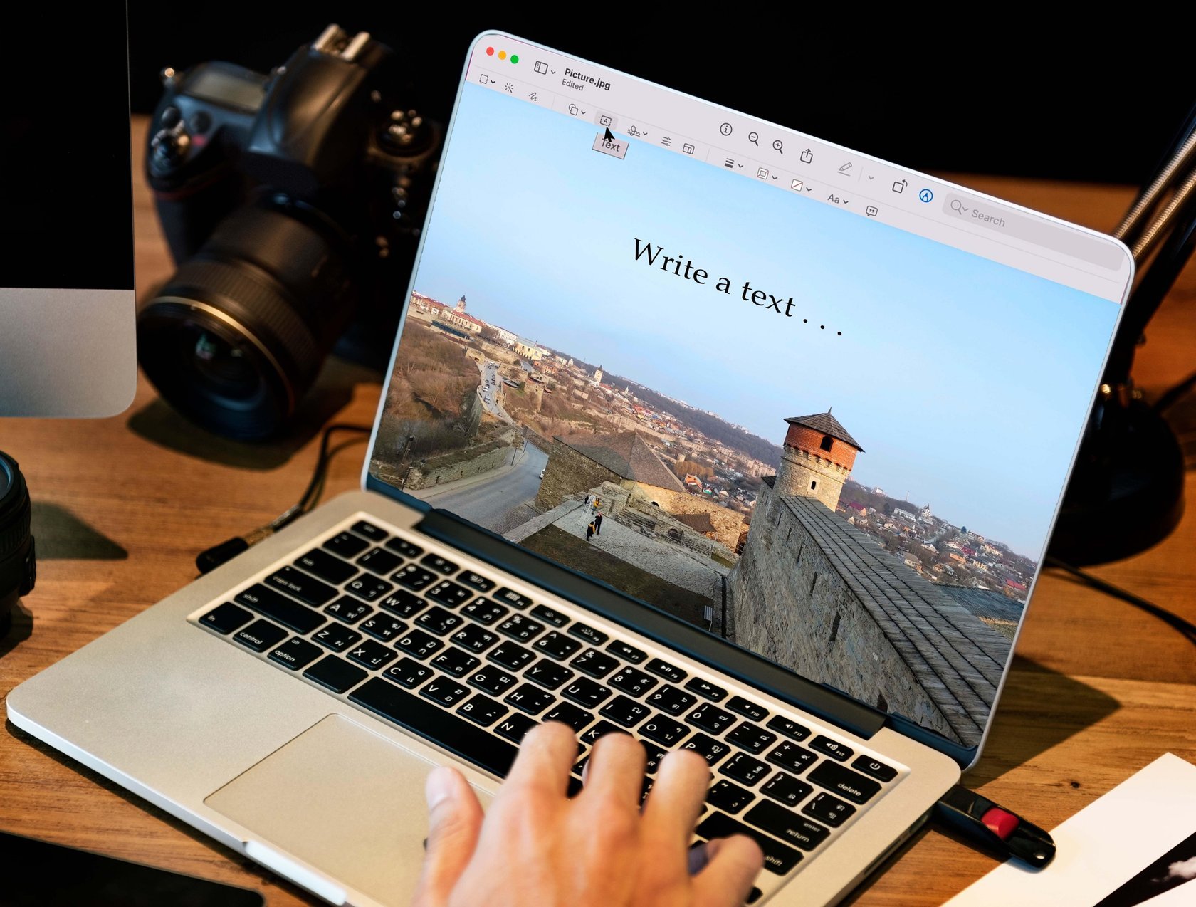 How To Put Text On A Picture On IOS And Android | Skylum How-to
