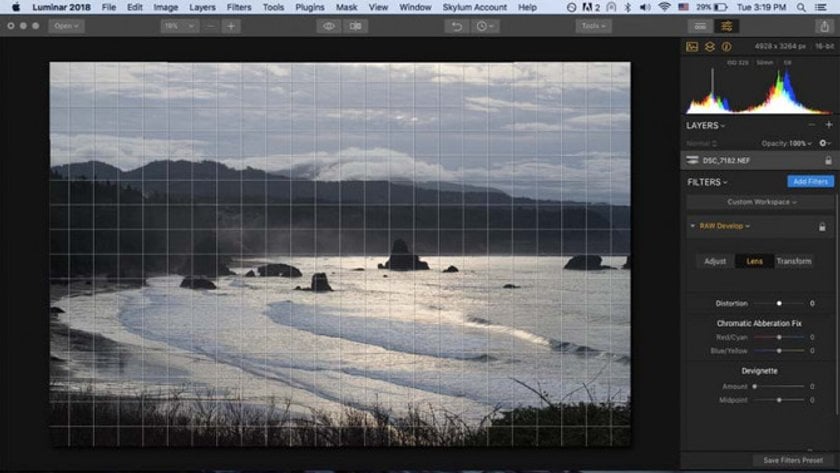 How to Develop Raw Photos in Luminar Image3