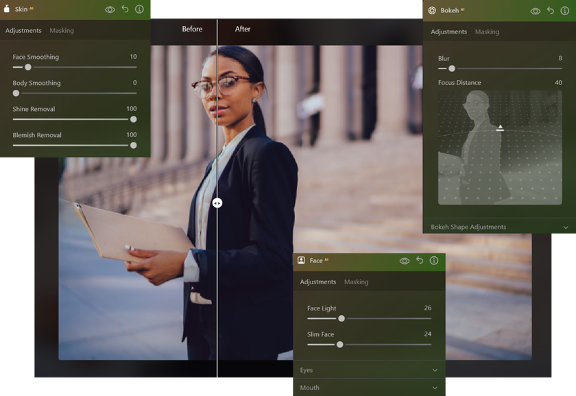 Retouch Portraits in Luminar Neo | Skylum How-to