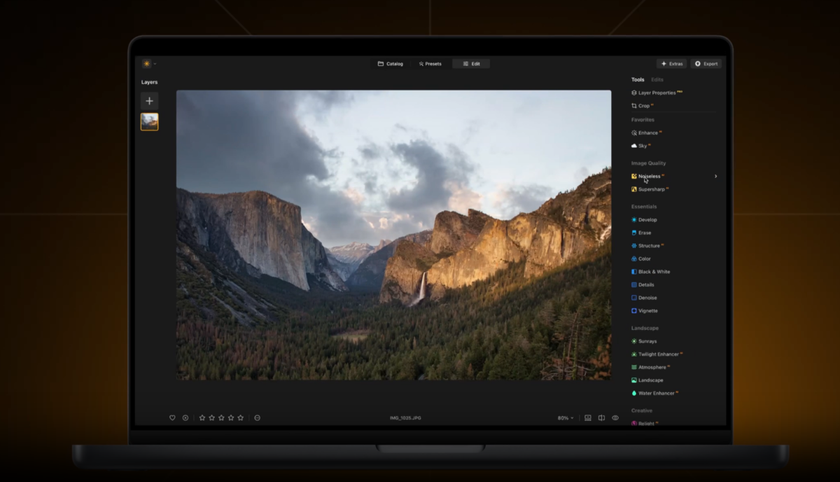 Luminar Neo on a laptop | Skylum How-to