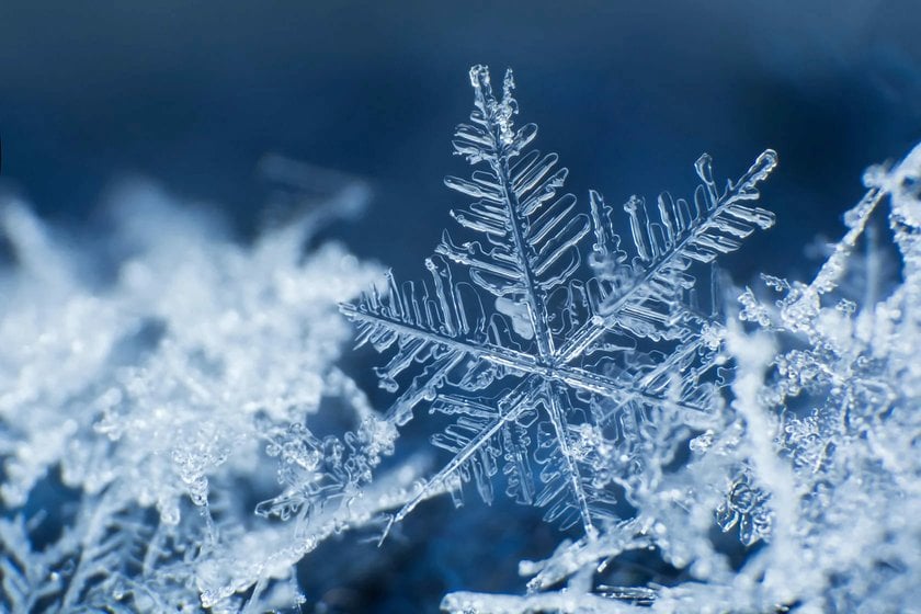 Stunning Close-Up Photo of a Snowflake | Skylum Blog