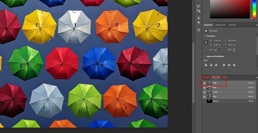 How to Rotate a Layer in Photoshop + Shortcut Keys Image16