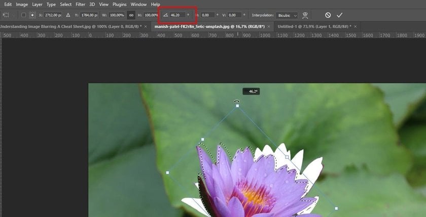 How to Rotate a Layer in Photoshop: Adobe Image & Object Rotation Guide Image9