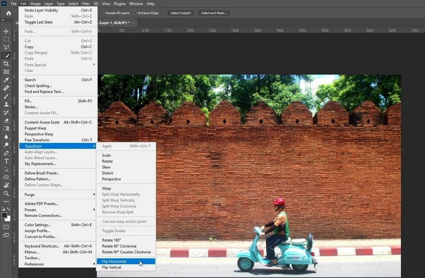 Photoshop Toolbar Tutorial: How to Transform a Photo in Photoshop | Skylum Blog