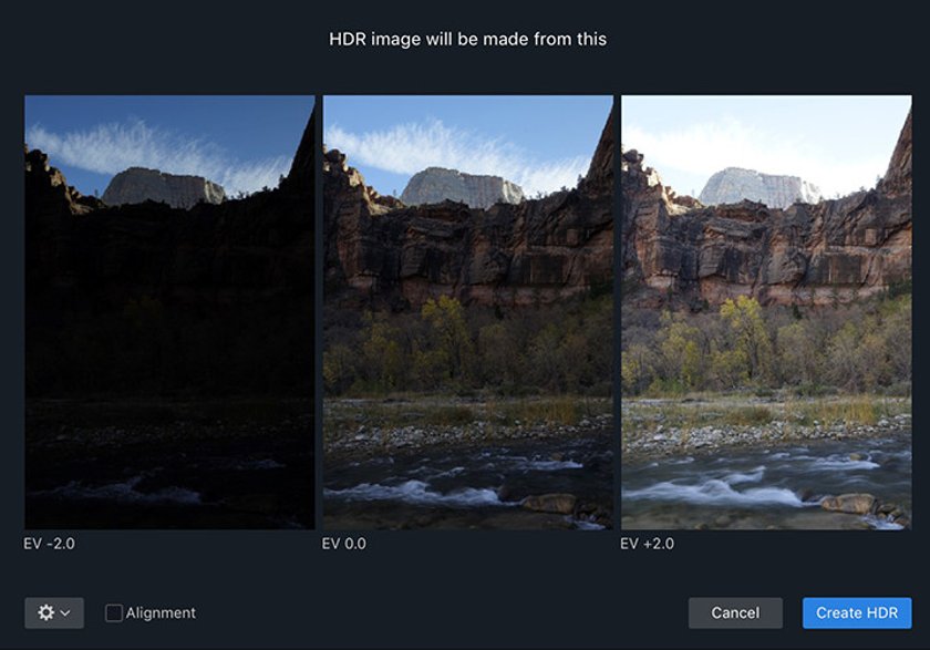 Raw File Workflow with Aurora HDR(4)