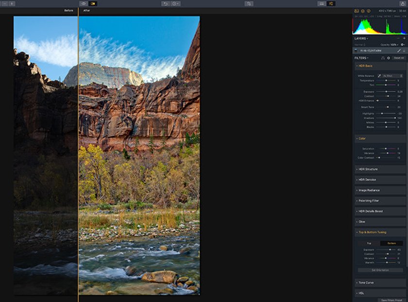 Raw File Workflow with Aurora HDR Image10