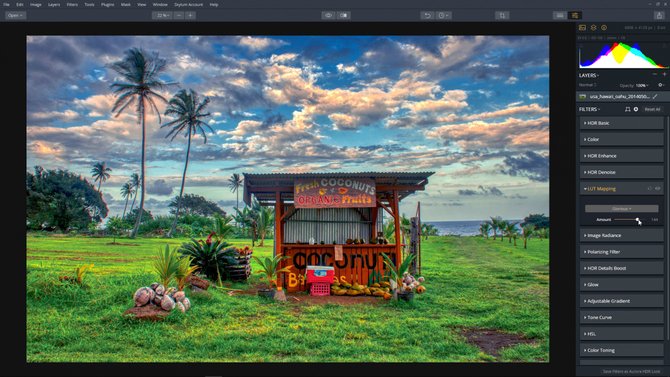 Aurora HDR 2019 How To Use The LUT Mapping Filter | Skylum Blog(3)