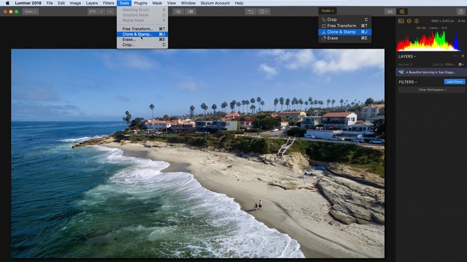 Getting the Best Results When Using the Clone & Stamp Tool with Luminar | Skylum Blog(3)