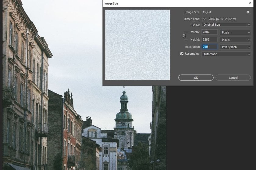 Photo Example of How to Find the DPI of an Image in Photoshop | Skylum Blog