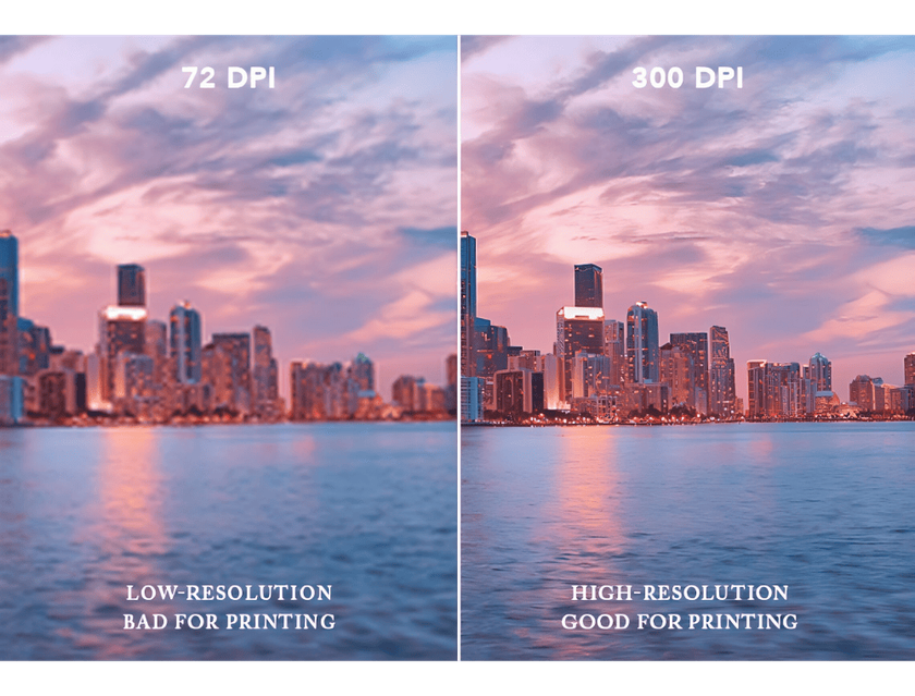 Photo Example Highlighting the Difference Between Images with Different DPI | Skylum Blog